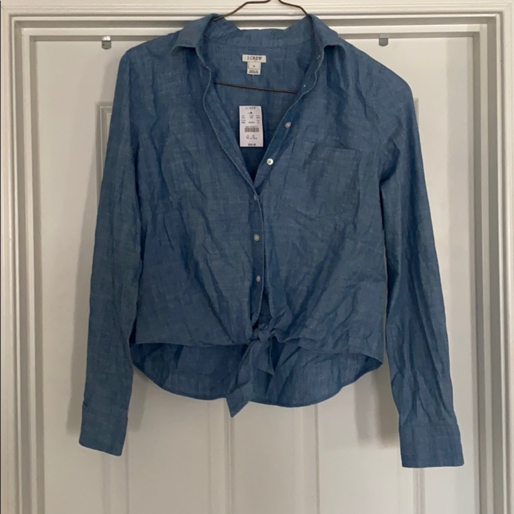 Brand new JCrew Denim Shirt